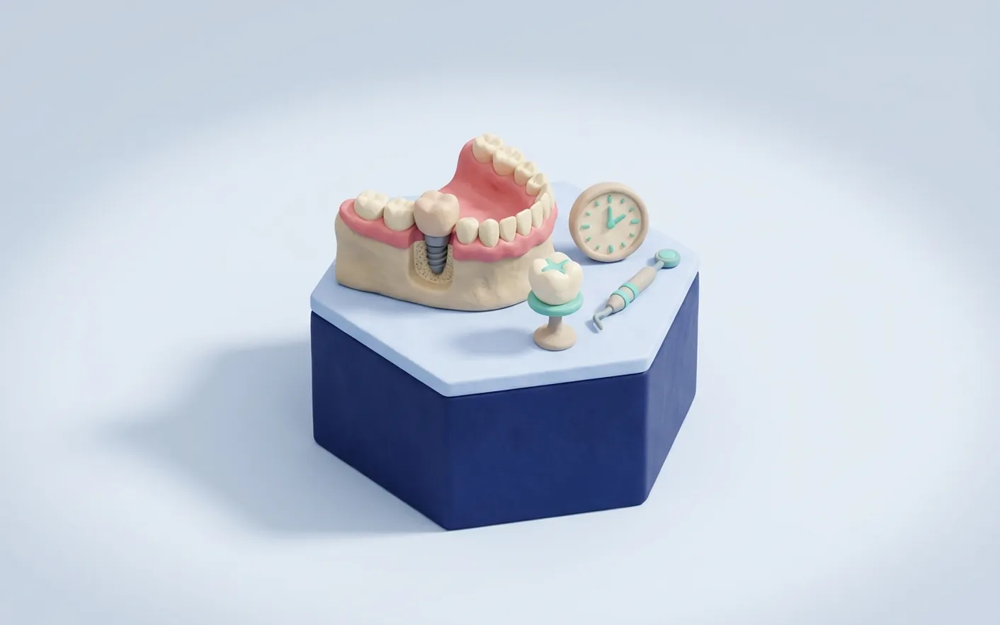 Come si svolge l'intervento per un impianto dentale? Foto dello studio di Via Tripoli.