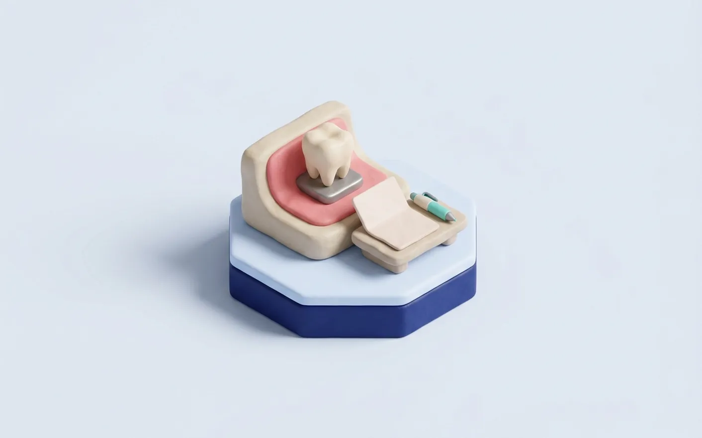Come si compone un preventivo dal dentista? Foto dello studio di Via Tripoli.
