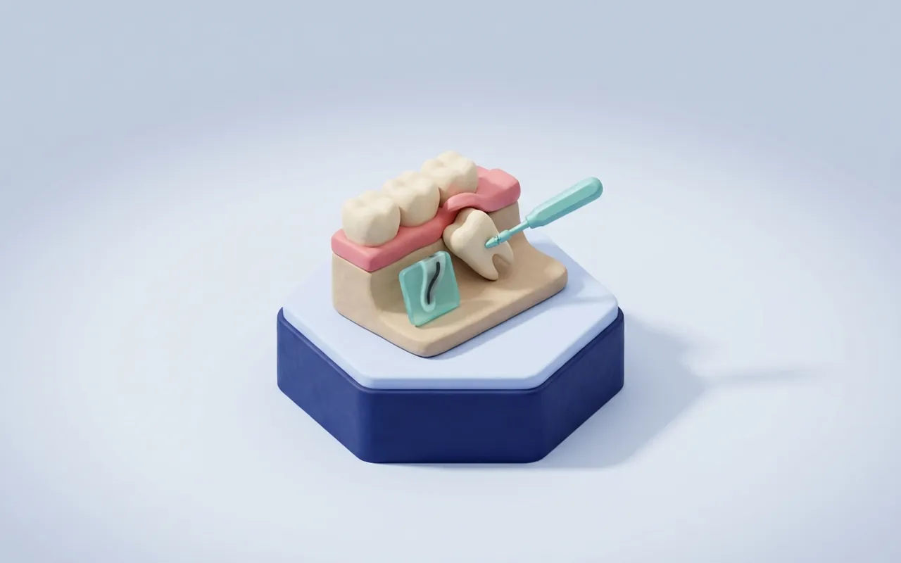 Dente del giudizio dolore: il molare in fondo all'arcata e la gengiva che lo copre in parte