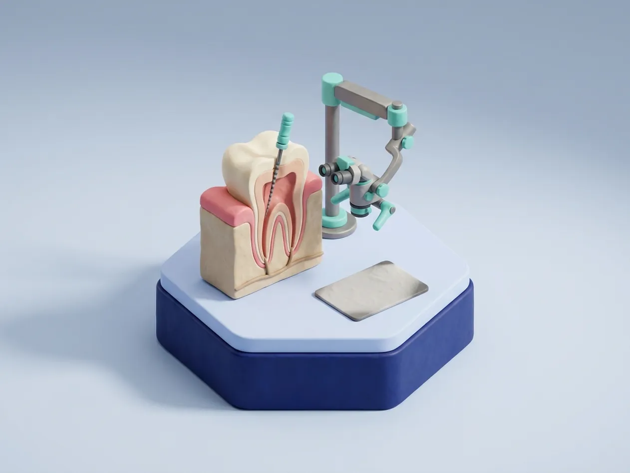 Endodonzia a Montecatini Terme: la sala con il microscopio operatorio dello studio di Via Tripoli